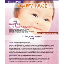 BABY FACE Collagen Eye Mask 骨膠原水晶煥彩修護眼膜